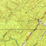 United States Geological Survey Oswald Dome, TN (1937, 24000-Scale) digital map