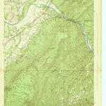 United States Geological Survey Oswald Dome, TN (1938, 24000-Scale) digital map