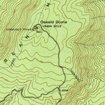 United States Geological Survey Oswald Dome, TN (1938, 24000-Scale) digital map