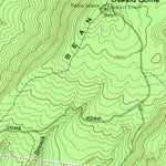 United States Geological Survey Oswald Dome, TN (1967, 24000-Scale) digital map