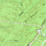 United States Geological Survey Oswald Dome, TN (1967, 24000-Scale) digital map
