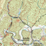 United States Geological Survey Oswald Dome, TN (2003, 24000-Scale) digital map