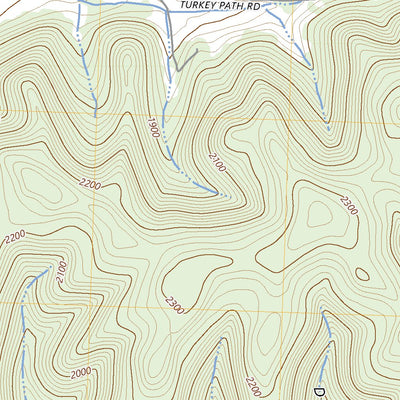 United States Geological Survey Oswayo, PA (2023, 24000-Scale) digital map