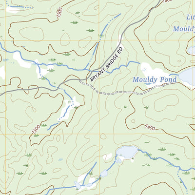 United States Geological Survey Oswegatchie SW, NY (2023, 24000-Scale) digital map