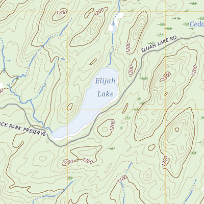 United States Geological Survey Oswegatchie SW, NY (2023, 24000-Scale) digital map