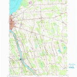 United States Geological Survey Oswego East, NY (1954, 24000-Scale) digital map