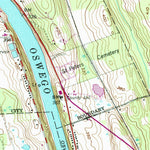 United States Geological Survey Oswego East, NY (1954, 24000-Scale) digital map