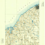 United States Geological Survey Oswego, NY (1900, 62500-Scale) digital map