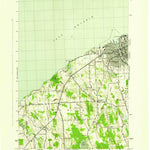 United States Geological Survey Oswego West, NY (1943, 31680-Scale) digital map