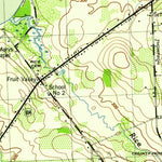 United States Geological Survey Oswego West, NY (1943, 31680-Scale) digital map