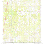 United States Geological Survey Osyka, MS-LA (1972, 24000-Scale) digital map