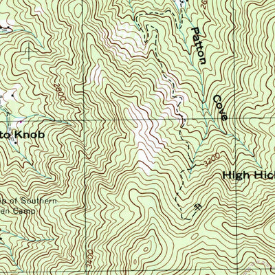 United States Geological Survey Oteen, NC (1997, 24000-Scale) digital map