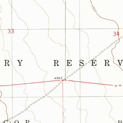 United States Geological Survey Otero Mesa North, NM (1980, 24000-Scale) digital map
