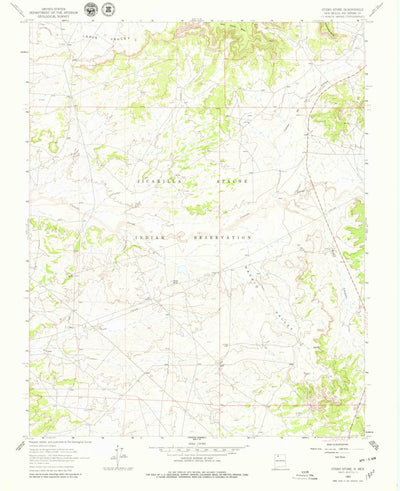 United States Geological Survey Otero Store, NM (1963, 24000-Scale) digital map