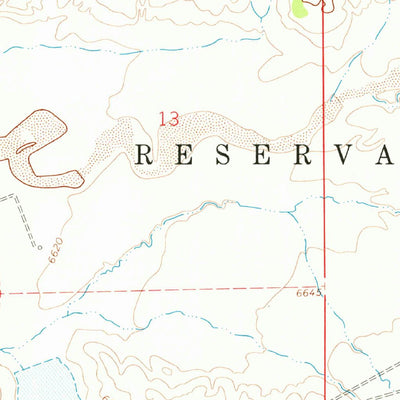 United States Geological Survey Otero Store, NM (1963, 24000-Scale) digital map