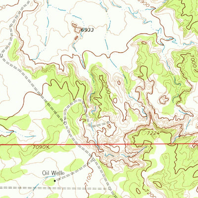 United States Geological Survey Otero Store, NM (1963, 24000-Scale) digital map