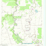 United States Geological Survey Otey, TX (1953, 24000-Scale) digital map