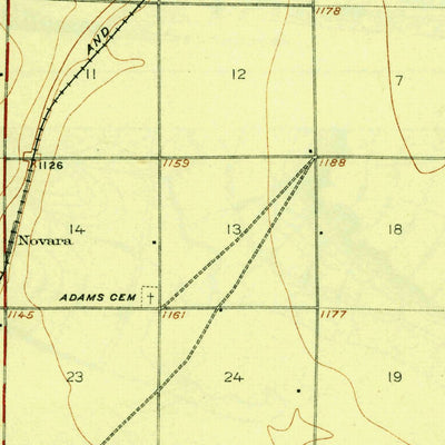 United States Geological Survey Othello, WA (1924, 62500-Scale) digital map