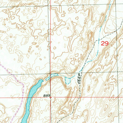 United States Geological Survey Othello, WA (1954, 24000-Scale) digital map