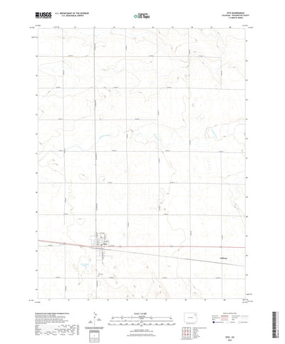 United States Geological Survey Otis, CO (2022, 24000-Scale) digital map