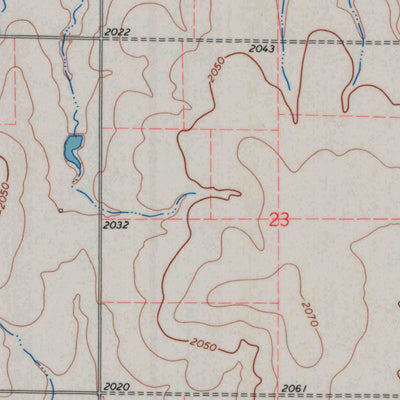 United States Geological Survey Otis, KS (1965, 24000-Scale) digital map