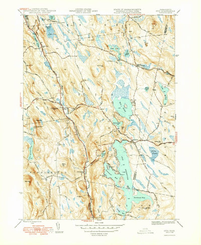United States Geological Survey Otis, MA (1948, 31680-Scale) digital map