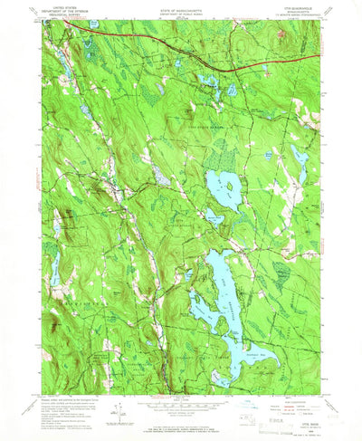 United States Geological Survey Otis, MA (1958, 24000-Scale) digital map