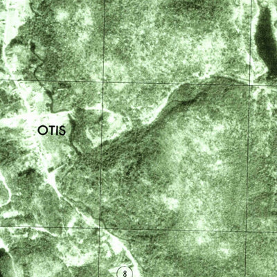 United States Geological Survey Otis, MA (1975, 25000-Scale) digital map