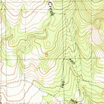 United States Geological Survey Otis Mountain, OR (1990, 24000-Scale) digital map