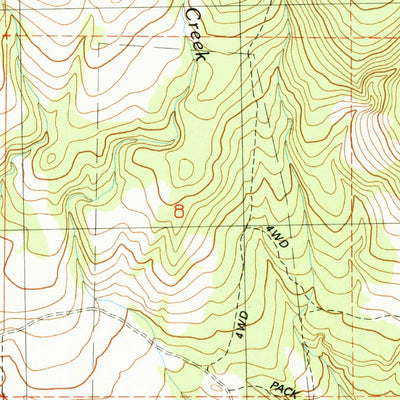 United States Geological Survey Otis Mountain, OR (1990, 24000-Scale) digital map