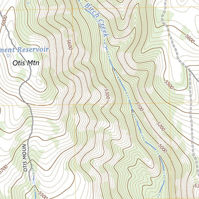 United States Geological Survey Otis Mountain, OR (2023, 24000-Scale) digital map