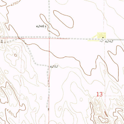 United States Geological Survey Otis SE, CO (1972, 24000-Scale) digital map