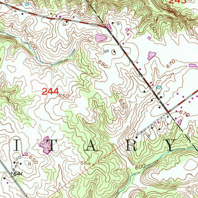 United States Geological Survey Otisco, IN (1956, 24000-Scale) digital map