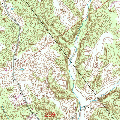 United States Geological Survey Otisco, IN (1956, 24000-Scale) digital map