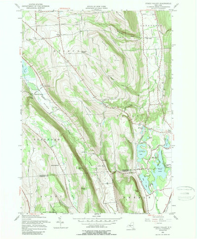 United States Geological Survey Otisco Valley, NY (1955, 24000-Scale) digital map