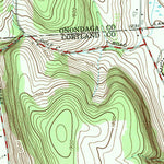 United States Geological Survey Otisco Valley, NY (1955, 24000-Scale) digital map