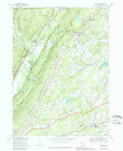 United States Geological Survey Otisville, NY (1969, 24000-Scale) digital map