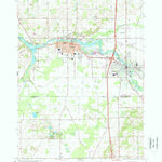 United States Geological Survey Otsego, MI (1967, 24000-Scale) digital map