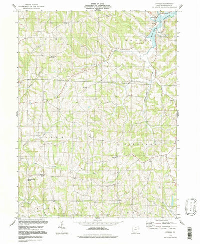 United States Geological Survey Otsego, OH (1994, 24000-Scale) digital map