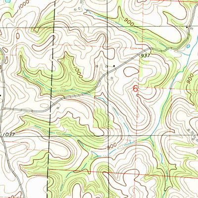 United States Geological Survey Otsego, OH (1994, 24000-Scale) digital map
