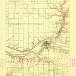 United States Geological Survey Ottawa, IL (1892, 62500-Scale) digital map