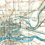 United States Geological Survey Ottawa, IL (1946, 62500-Scale) digital map