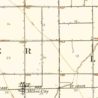 United States Geological Survey Ottawa, OH (1908, 62500-Scale) digital map