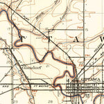 United States Geological Survey Ottawa, OH (1908, 62500-Scale) digital map