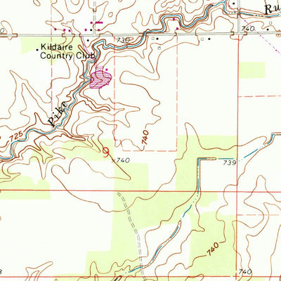 United States Geological Survey Ottawa, OH (1960, 24000-Scale) digital map