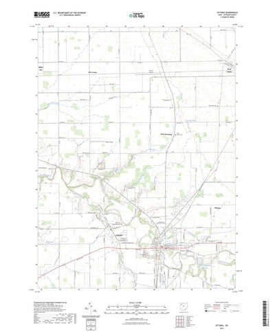 United States Geological Survey Ottawa, OH (2023, 24000-Scale) digital map