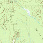 United States Geological Survey Otter Chain Ponds, ME (1988, 24000-Scale) digital map