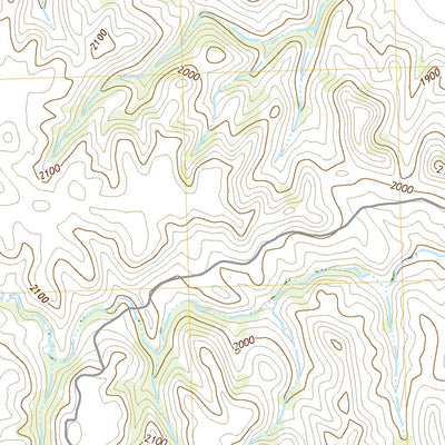 United States Geological Survey Otter Creek East, ND (2020, 24000-Scale) digital map