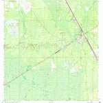 United States Geological Survey Otter Creek, FL (1954, 24000-Scale) digital map
