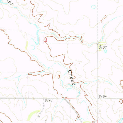 United States Geological Survey Otter Creek, ND (1972, 24000-Scale) digital map